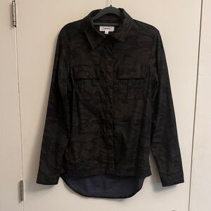 Level 99 Dark Camouflage Utility Jacket